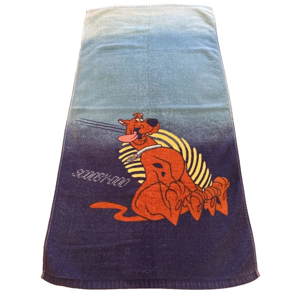 Scooby-Doo Beach Bath Towel Vintage 21.5